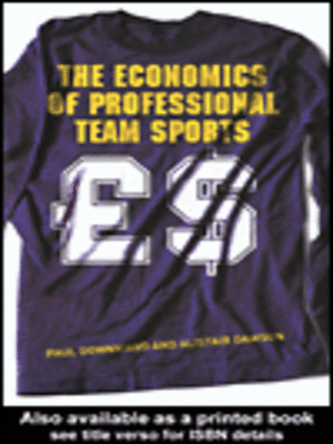 cover image of The Economics of Professional Team Sports